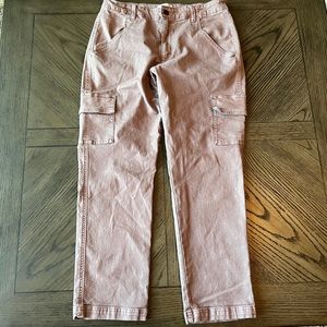 Universal thread high-rise slim straight pants size 10/30 new without tags Mauve